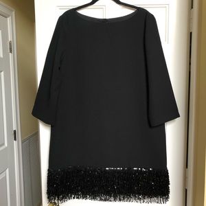 Kate Spade Sequin Fringe Mini Dress